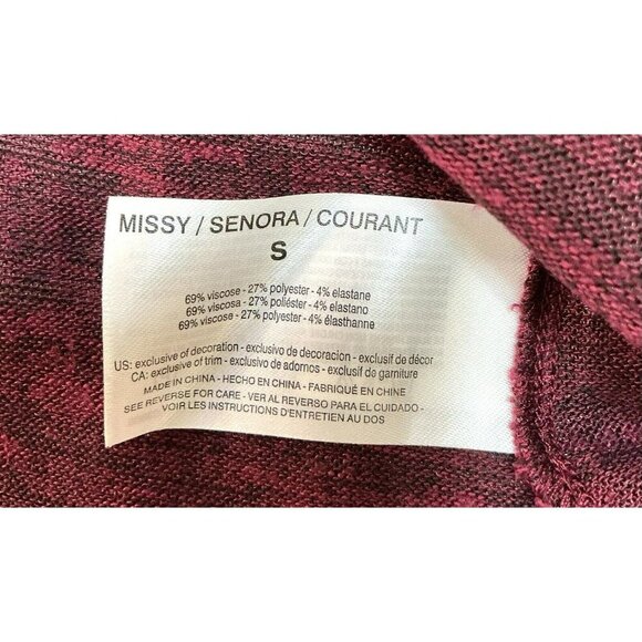 Vintage America Blues Sweater Top Womens Small Cold Shoulder Patriotic Beaded - Picture 7 of 8